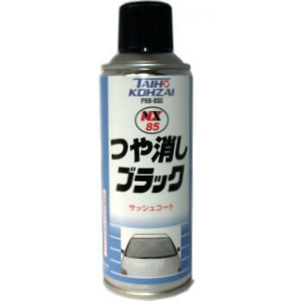 00085-24本入り つや消しブラック　（300ml)スプレー　　　イチネンケミカルズ