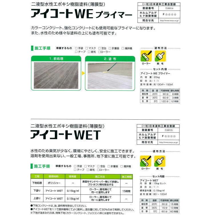 005059 アイコート WET EG80 エメラルドグリーン主剤 7.5kg イチネン 