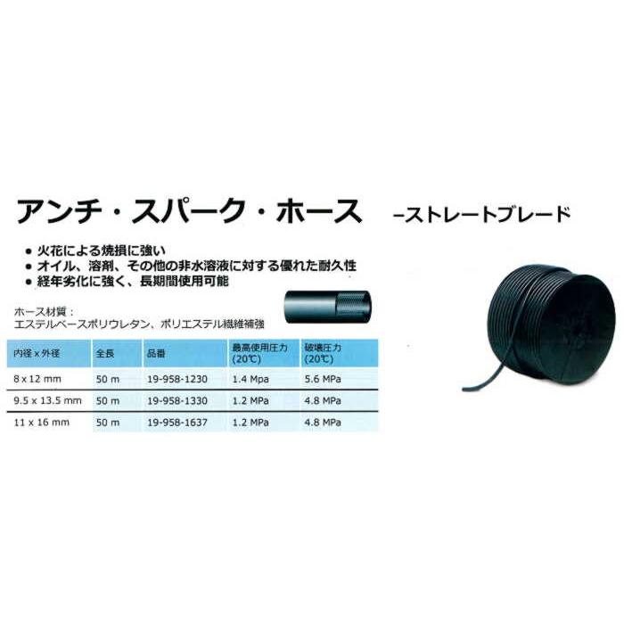   セイン　アンチ・スパークストレートブレードホース　   【ＳＬ】 火花による焼損に強いホースです