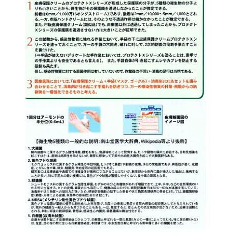 ハンドクリーム 200ml-12本入  皮膚保護クリームプロテクトX  スキントラブル解消  中型ポンプ式 個人用のお徳用品  アースブル−の画像