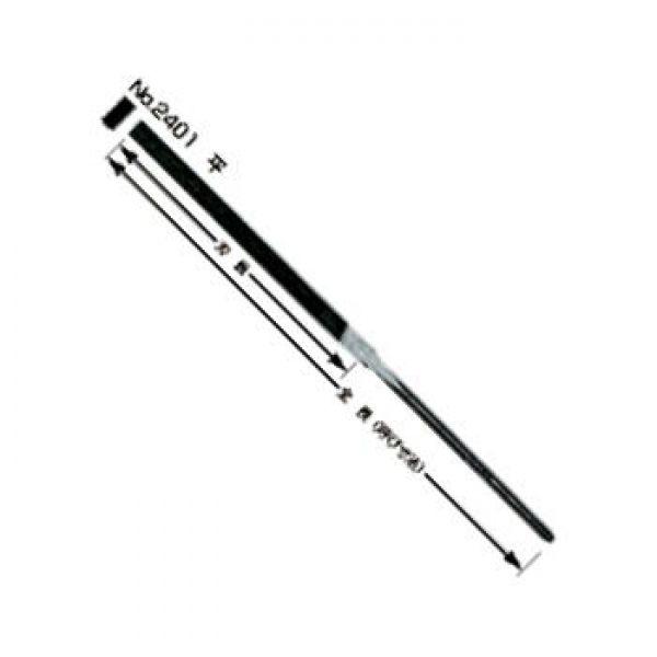2401-140-0　12本セット 平140mm＃0　バローベ精密ニードルヤスリ