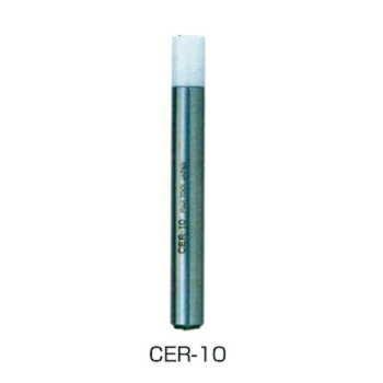 CER10　セラミック芯出しバー、 非磁性のセラミック測定子、シャンクΦ10　測定子Φ10　全長84mm　フジツール｜toolexpress