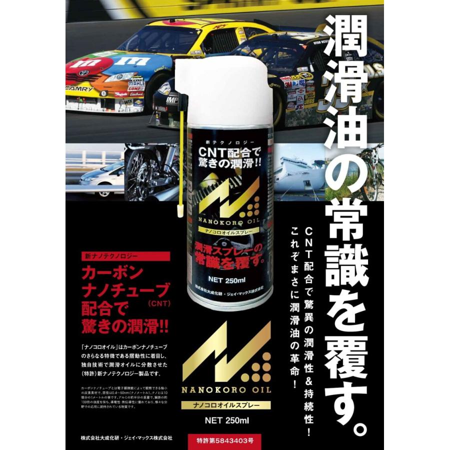 ナノコロオイルスプレー 250ml 先端素材カーボンナノチューブ（CNT）を