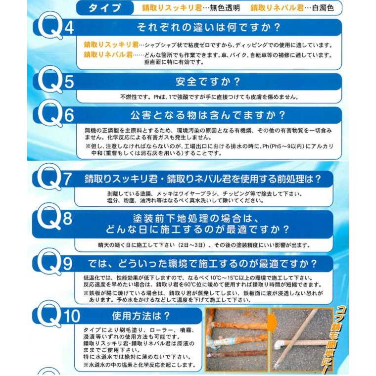 在庫有 錆取りst N 1 12 錆取りネバル君 除錆剤 1kg 12個 垂直面に有効 鉄系金属の表面に発生したあらゆる錆に威力を発揮します エココスモ 日本全国送料無料 Www Thedailyspud Com