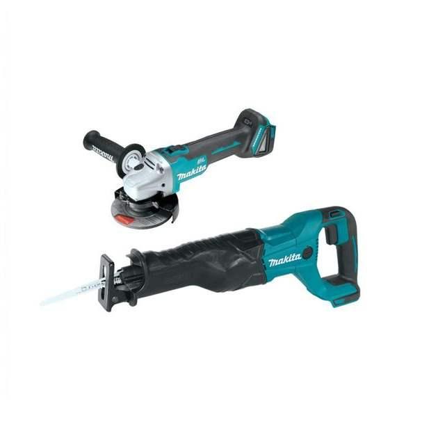 マキタ 18V 充電式 ブラシレスディスクグラインダー + マキタ 18V 充電式 ブラシレスディスクグラインダー +