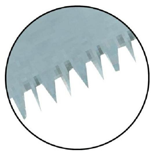 ゼットソー レシプロ 枝切り用210 P3.0 替刃 品番20103 刃渡り210mm ピッチ3.00mm 板厚0.90mm ヒシZ ゼット販売 ネコポス可 ' |  | 02