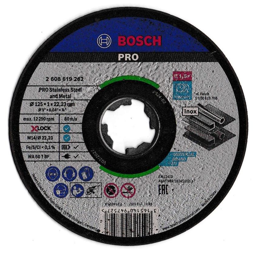 BOSCH（ボッシュ） X-LOCK 切断砥石 1枚入 2608619262 スタンダード