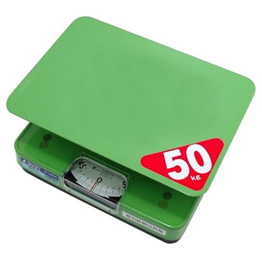 シンワ 簡易自動はかり ほうさく 50kg 取引証明以外用 70026 本体サイズ350x289x146mm のせ台寸法350x250mm 目量500g  。 | 