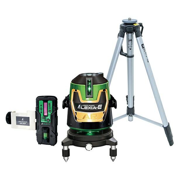 レーザー墨出し機 レーザーロボネオ イーセンサー51AR シンワ 【期間限定】レーザーロボ LEXIA-E 51AR グリーン(フル