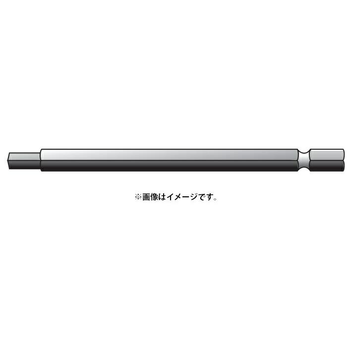 (HiKOKI) ヘグザゴンビット 955685 ねじ径4mm 全長100mm 六角軸二面幅6.35mm/3mm  ネコポス可 | HiKOKI