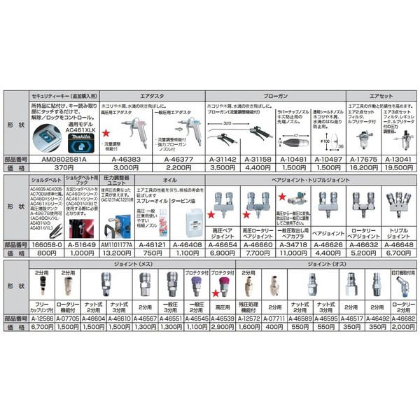 マキタ（makita） エア3点セット A-13041 フィルタ、レギュレータ 