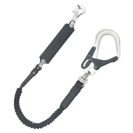 新規格 タジマ ハーネス用ランヤード 蛇腹 シングルL8 A1JR150-L8BK 