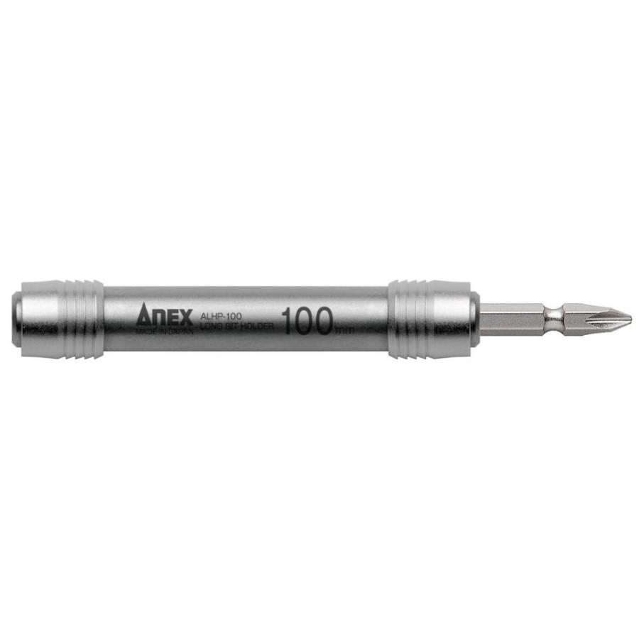 アネックス ALHP-100 強靭ロングビットホルダー 100mm ANEX 兼古製作所 278564 ネコポス可 ' : ツールキング ...