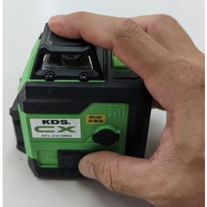 KDS ATL-CX10RGN 高輝度グリーンレーザー墨出器 CXライン10RGN