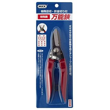 モトコマ 万能鋏 BH-180 針金・ブリキ・盆栽・生花・造花用 万能バサミ