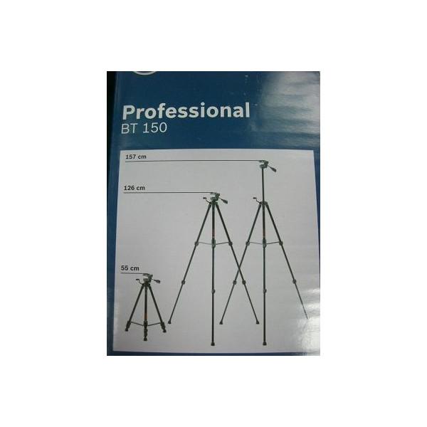 特売 軽量 ボッシュ レーザー距離計用 アルミ三脚 BT150 ブラック 取付ねじネジ径 1/4インチ   在庫 | BOSCH（DIY、工具） | 03