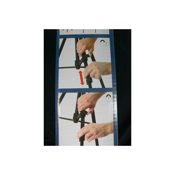 特売 軽量 ボッシュ レーザー距離計用 アルミ三脚 BT150 ブラック 取付ねじネジ径 1/4インチ   在庫 | BOSCH（DIY、工具） | 04