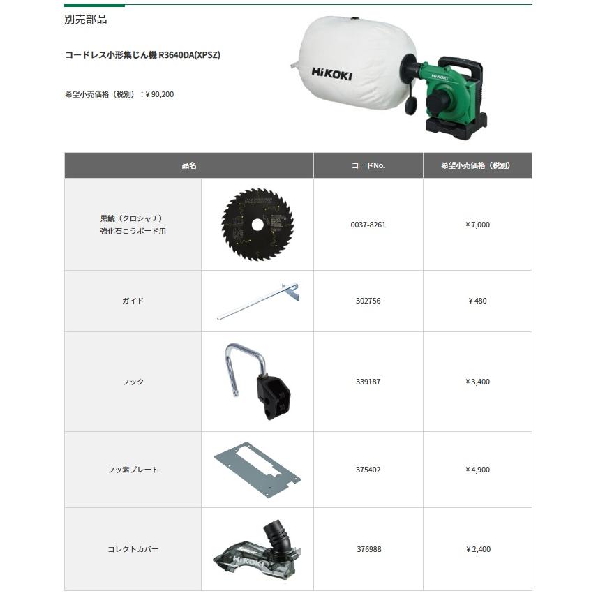 HiKOKI（ハイコーキ） コードレス丸のこ C1205DYA(NN) 本体のみ 強化