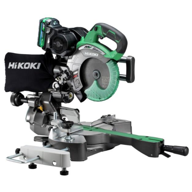 値下げしました！【未使用】ハイコーキ HiKOKI C3612DRA(WPZ) コードレス卓上スライド丸のこ HiKOKI（ハイコーキ） コードレス卓上スライド丸のこ C3607DRA(K)(XPSZ