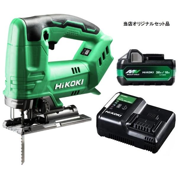 HiKOKI（ハイコーキ） コードレスジグソー CJ18DA(NN)+バッテリ 