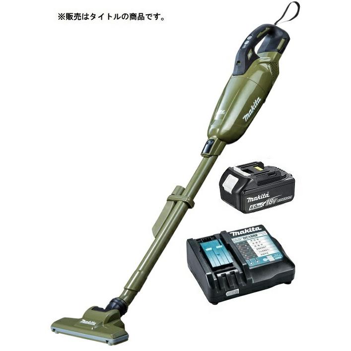 マキタ 充電式クリーナ CL284FDZO(オリーブ)+バッテリBL1860B+ マキタ 充電式クリーナ CL284FDZO(オリーブ)+バッテリBL1860B+