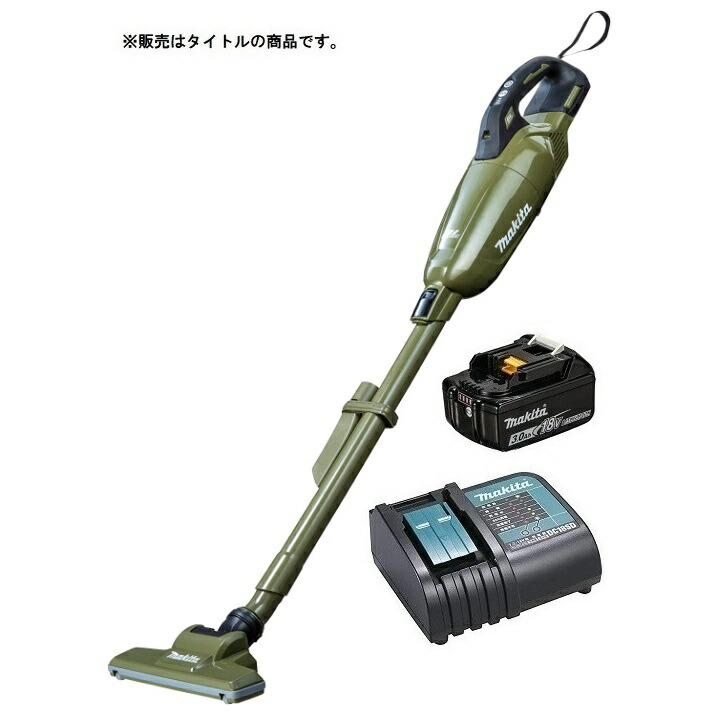 マキタ 充電式クリーナ CL284FDZO(オリーブ)+バッテリBL1830B+ マキタ 充電式クリーナ CL284FDZO(オリーブ)+バッテリBL1830B+