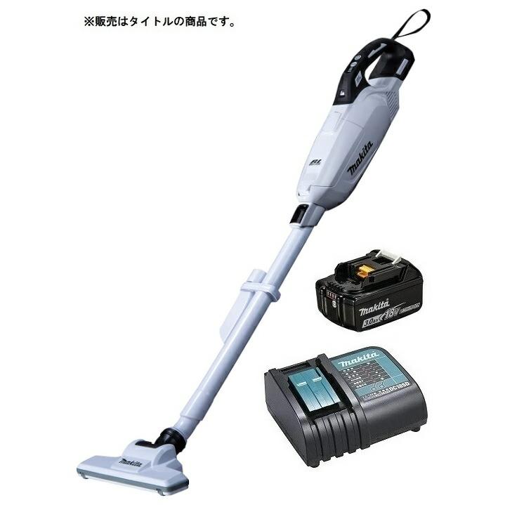 マキタ 充電式クリーナ CL285FDZW(白)+バッテリBL1830B+充電器 マキタ 充電式クリーナ CL285FDZW(白)+バッテリBL1830B+充電器