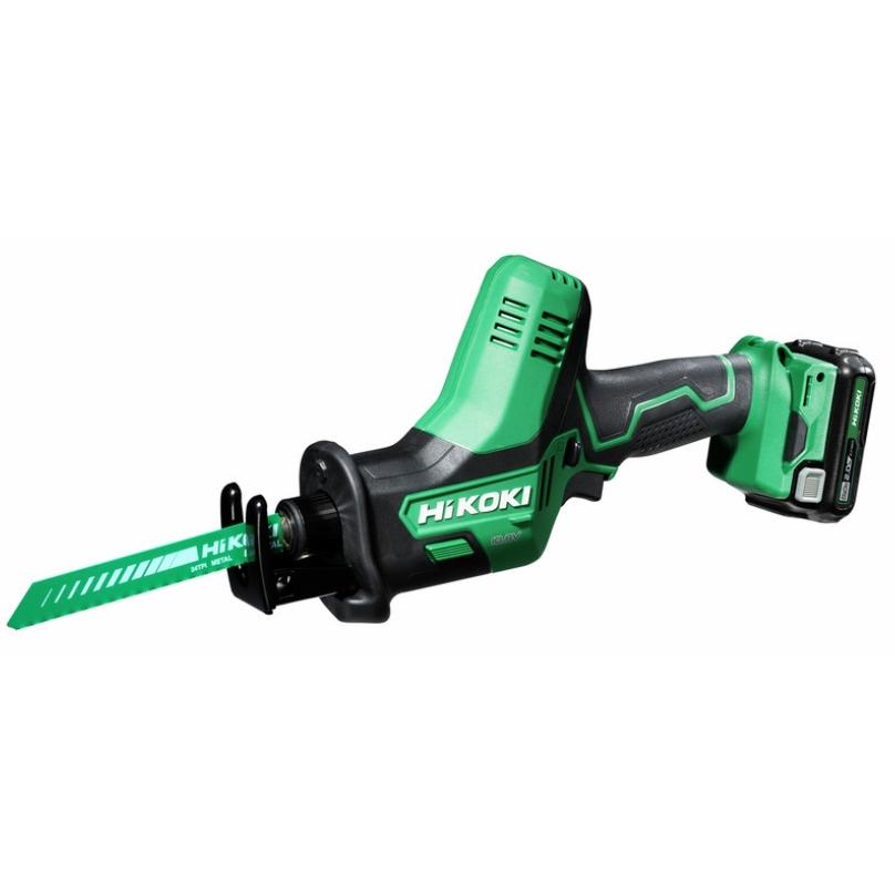 HiKOKI 10.8V コードレスセーバソー CR12DA(BS) 2.0Ahバッテリ
