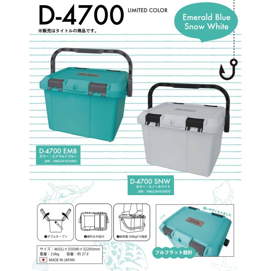 リングスター D-4700 SNW 大型工具箱 ドカット 限定カラー スノー
