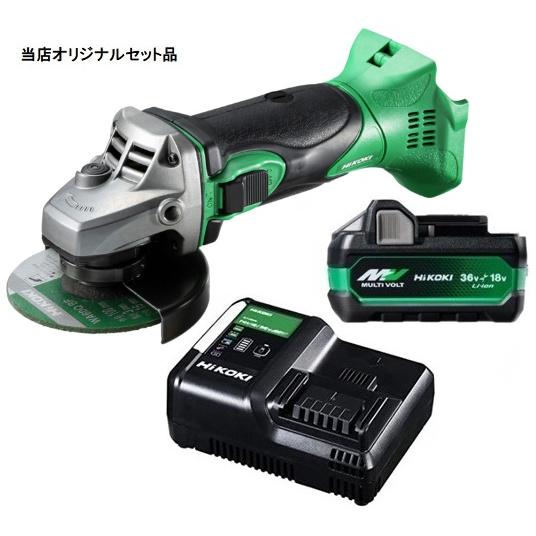 HiKOKI（ハイコーキ） コードレスディスクグラインダ G18DSL2(NN)+