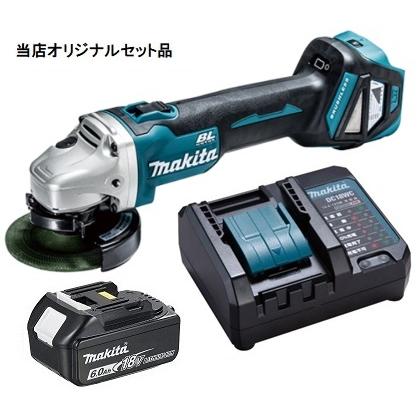 マキタ 充電式ディスクグラインダ GA412DZ+バッテリBL1860B+充電 マキタ 充電式ディスクグラインダ GA412DZ+バッテリBL1860B+充電