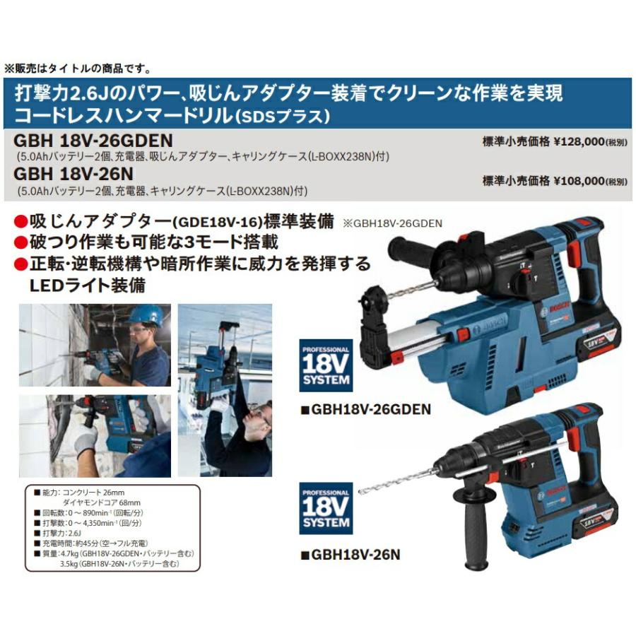 BOSCH（DIY、工具） (ボッシュ) コードレスハンマードリル