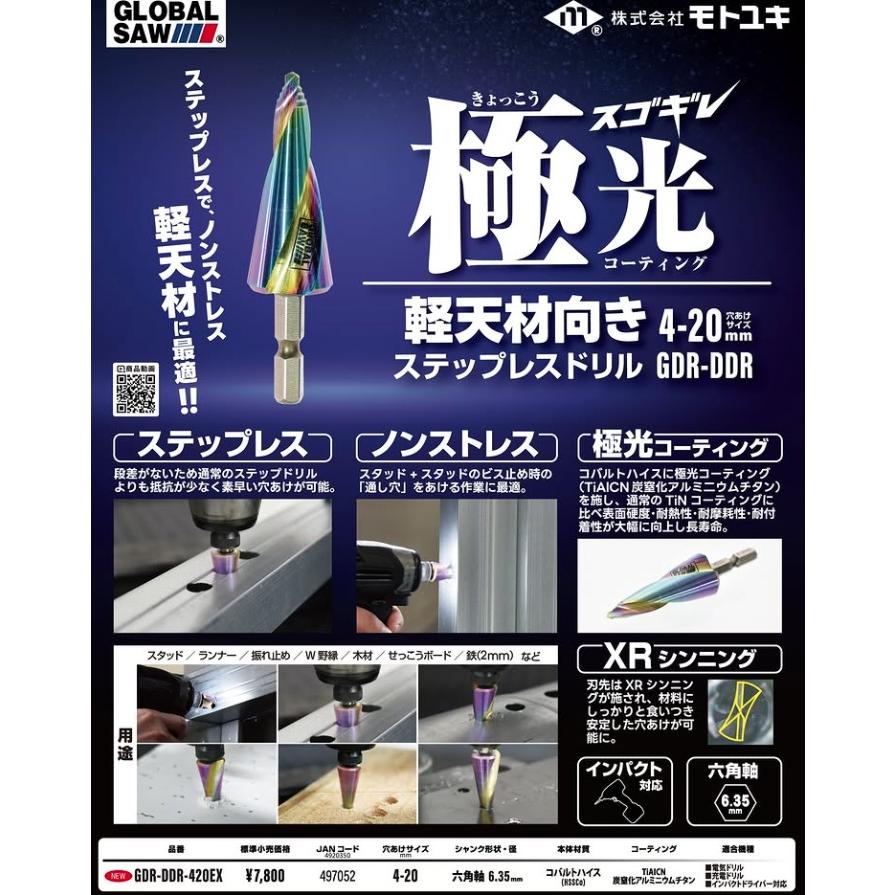 BOSCH（DIY、工具） モトユキ GDR-DDR-420EX グローバルソー 軽