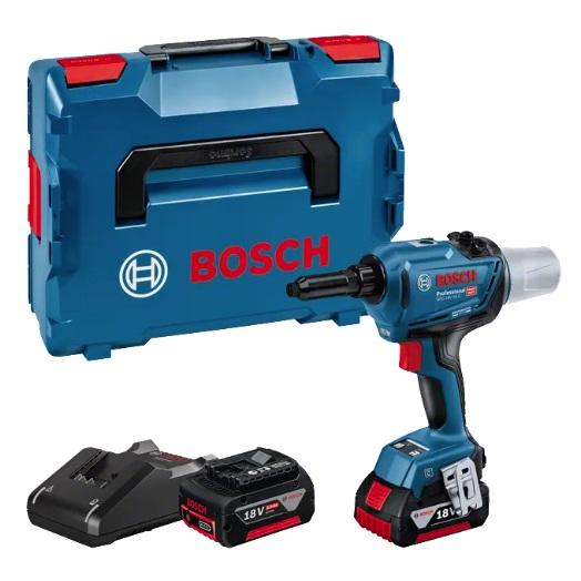 値下げしました！【未使用開封品】ボッシュ BOSCH GRG18V-16C コードレスリベットガン リベッタ 18V バッテリ×2・充電器付き BOSCH（ボッシュ） コードレスリベットガン GRG18V-16C バッテリ+充電
