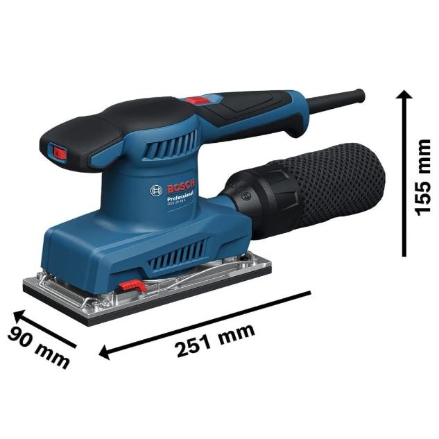 BOSCH（ボッシュ） GSS20-18A 吸じんオービタルサンダー 電源100V 低