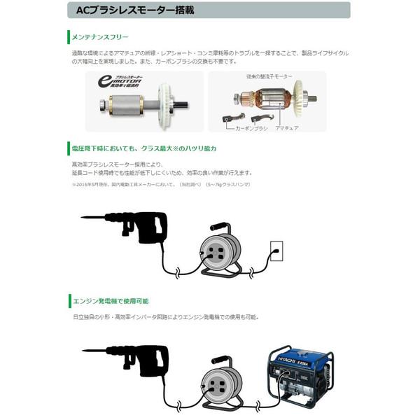 HiKOKI（ハイコーキ） 日立 ハンマ H45MEY 打撃エネルギー13.5J AC