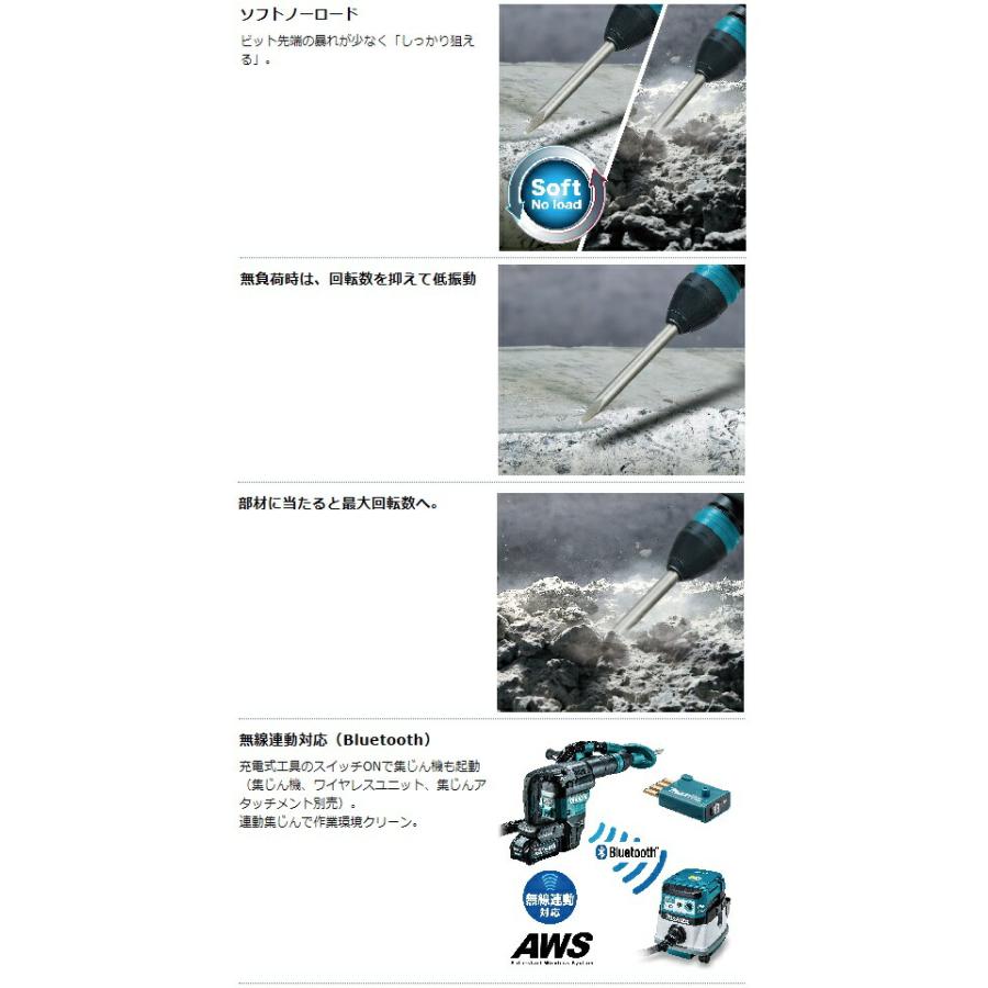マキタ 充電式ハンマ HM001GRMX バッテリBL4040x2本+充電器 マキタ 充電式ハンマ HM001GRMX バッテリBL4040x2本+充電器