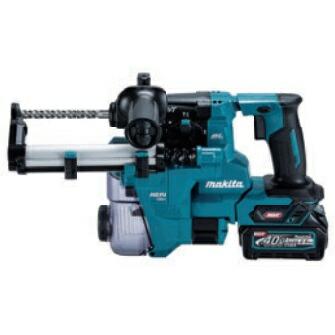 【久留米】【引き取り限定】【未使用品】makita マキタ HR010GRDXV 充電式ハンマドリル 20mm 集じんシステム付(DX16) バッテリ(40Vmax/2.5Ah)×2・充電器・ケース付 マキタ（makita） 20mm 充電式ハンマドリル HR010GRDXV 集じんシステム