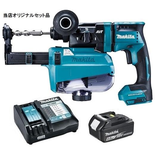 マキタ（makita） 充電式ハンマドリル 青 HR182DZKV+バッテリBL1860B+ 