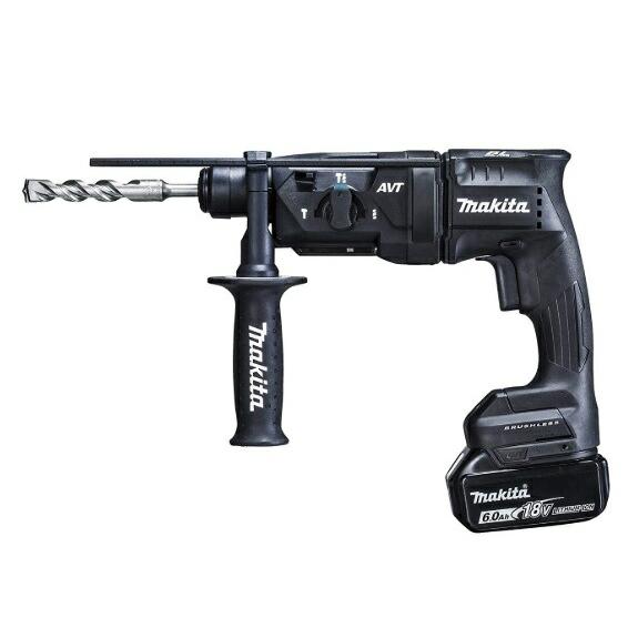 マキタ（makita） 18mm 充電式ハンマドリル HR182DRGXB 黒 バッテリ 