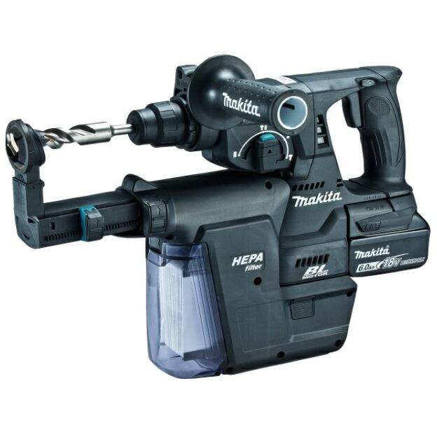 マキタ 24ミリ充電式ハンマドリル 黒 HR244DGXVB マキタ（makita） 24mm充電式ハンマドリル HR244DGXVB 黒 集じん