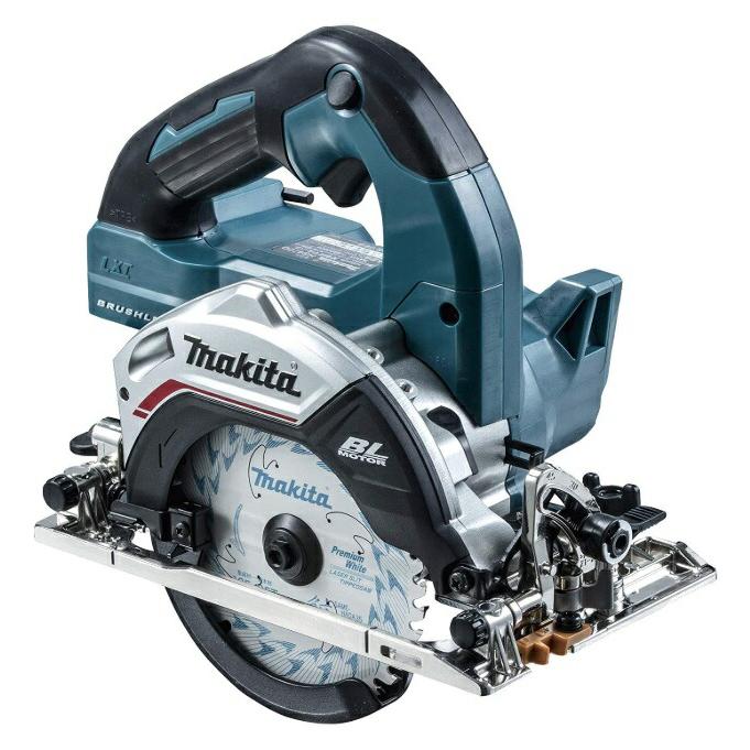 マキタ（makita） 125mm 充電式マルノコ HS473DZ 青 本体+鮫肌 