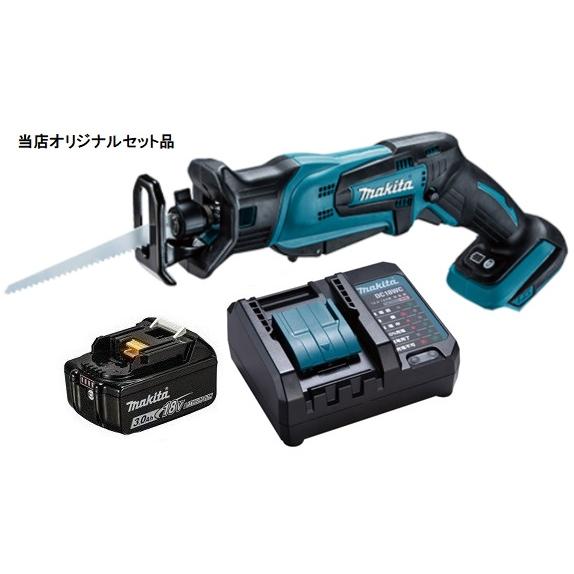 マキタ（makita） 充電式レシプロソー JR184DZT+バッテリBL1830B+充電 