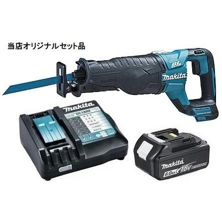 マキタ（makita） 充電式レシプロソー JR187DZ+バッテリBL1860B+充電器