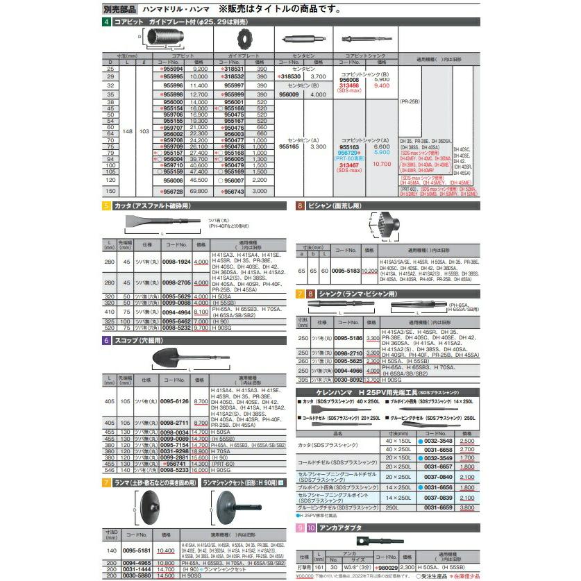 HiKOKI (HiKOKI) アスファルト破砕用 カッタ 0099-0088 ツバ無 HiKOKI (HiKOKI) アスファルト破砕用 カッタ 0099-0088 ツバ無