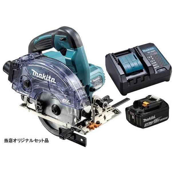 マキタ 充電式防じんマルノコ KS513DZ+バッテリBL1830B+充電器DC18WC付 
