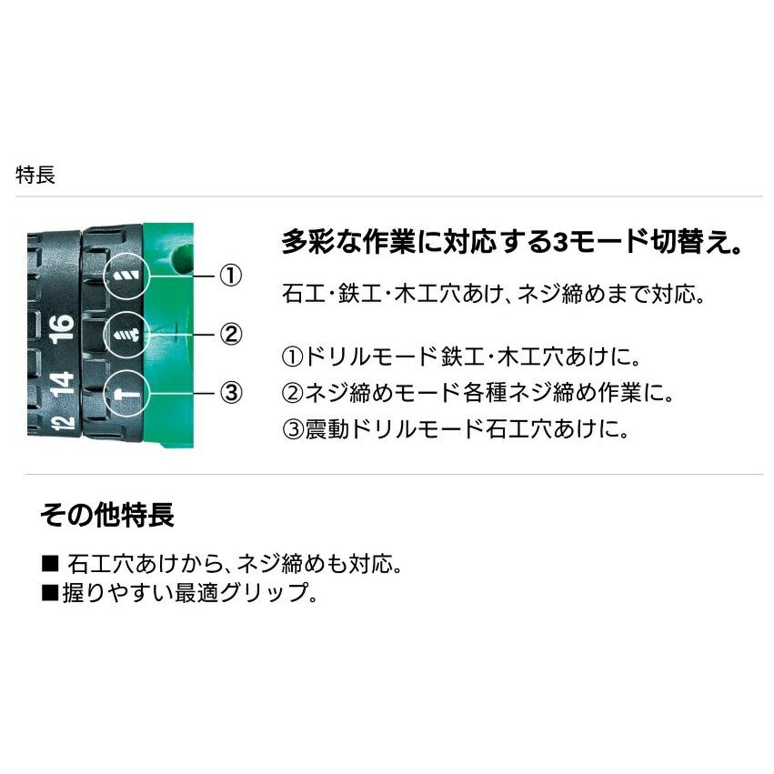 マキタ（makita） 充電式震動ドライバドリル M850DZK 本体+ケース付