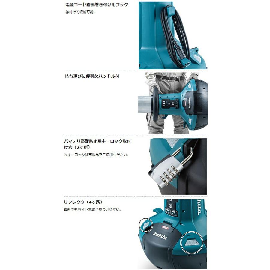 マキタ（makita） 充電式エリアライト ML010G 本体のみ バッテリ・充電