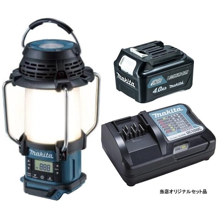 マキタ（makita） 充電式ランタン付ラジオ MR053DZ+バッテリBL1040Bx1