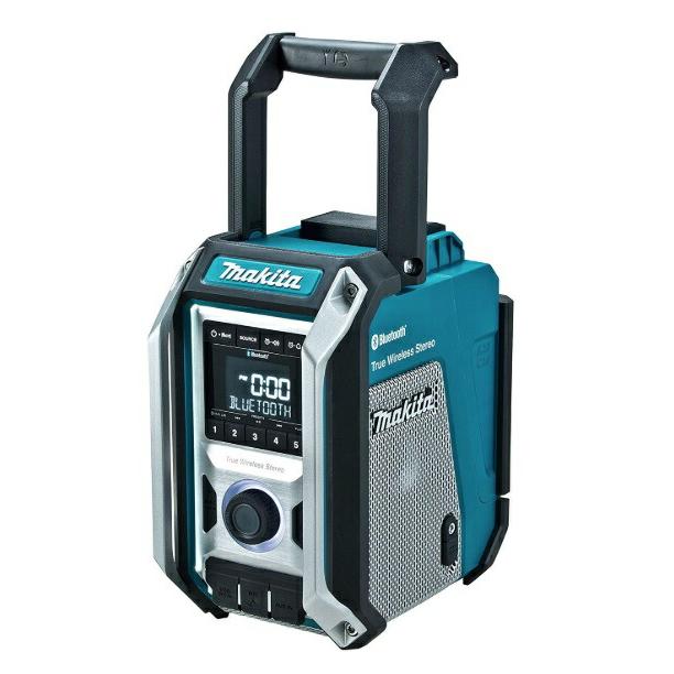 マキタ) 充電式ラジオ MR113 青 本体のみ Bluetooth対応 イコライザー  